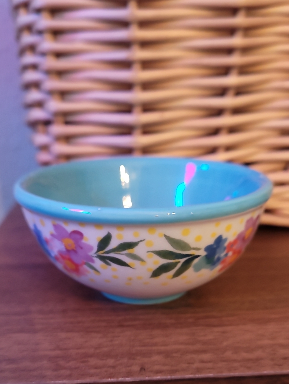 The Pioneer Woman Blooming Bouquet Mini Dip Dish Floral Cottagecore